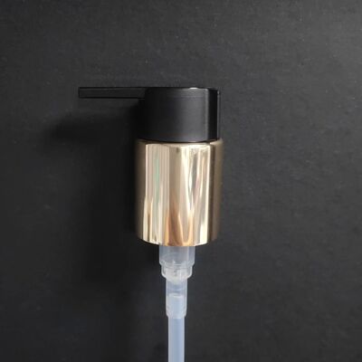 Pompa per lozione con pompa per crema in plastica rosa 24/410
