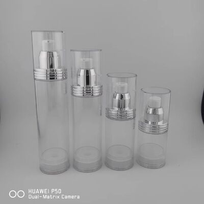 Flacone con pompa airless per erogazione di cosmetici da 30 ml 50 ml come contenitore per l'erogazione di liquidi da viaggio per crema per lozione