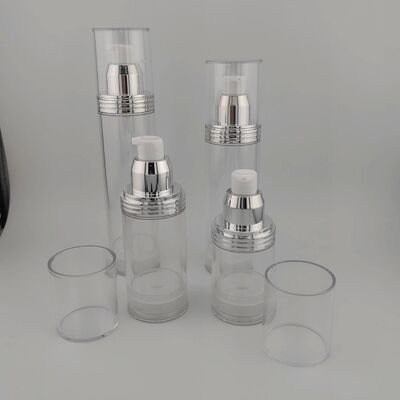 Flacone con pompa airless per erogazione di cosmetici da 30 ml 50 ml come contenitore per l'erogazione di liquidi da viaggio per crema per lozione