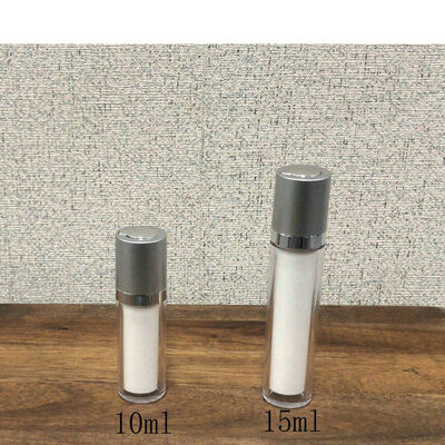 5ml 10ml 15ml 20ml Bottiglia senza aria Crema Bottiglia di plastica vuota Crema senza aria