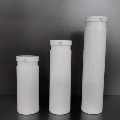 Bottone pompa senza aria Custom vuoto cosmetico di plastica Nuovo design