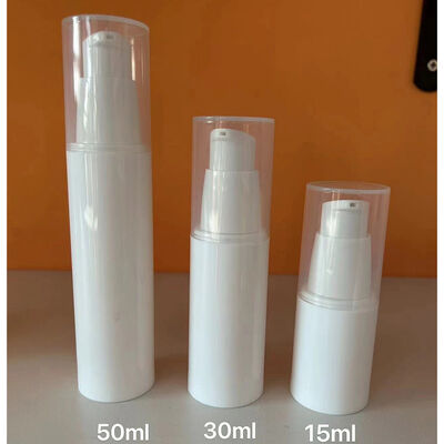 Bottone pompa senza aria Custom vuoto cosmetico di plastica Nuovo design