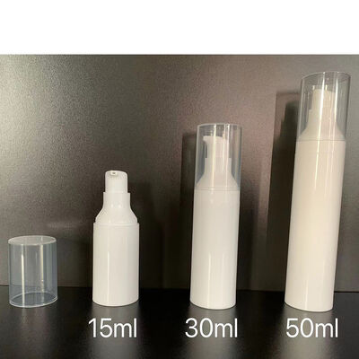 Bottone pompa senza aria Custom vuoto cosmetico di plastica Nuovo design