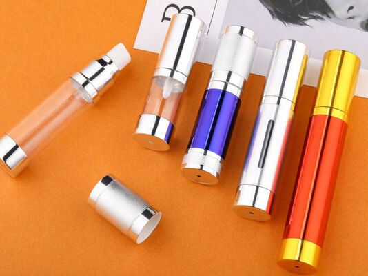 Flacone con pompa airless per siero personalizzato di nuovo design per la cura della pelle