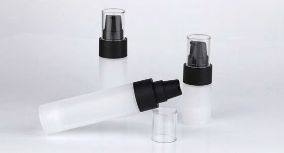 Bello imballaggio cosmetico pompa di lozione di plastica senza aria bottiglia di vuoto con pompa