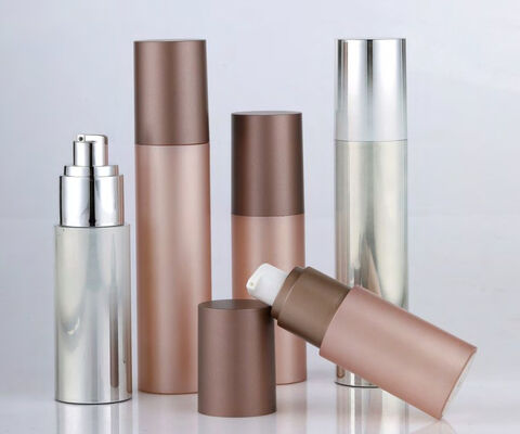 Bello imballaggio cosmetico pompa di lozione di plastica senza aria bottiglia di vuoto con pompa
