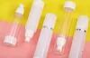 80/100ml Slik-Screen Printing Clear Serum Airless Bottle con pompa spray