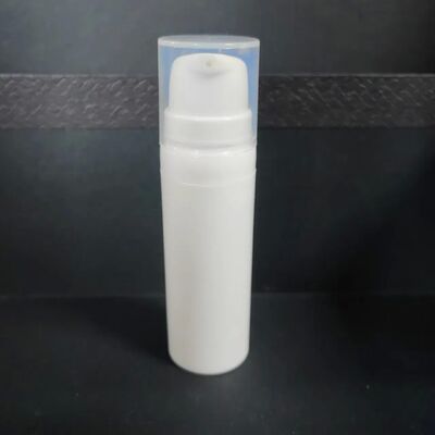 Imballaggio cosmetico 30 ml Pompa senza aria Bottiglia Bianca Bottiglia di plastica Lozione Pompa PP Bottiglia