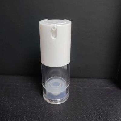Imballaggio cosmetico 30 ml Pompa senza aria Bottiglia Bianca Bottiglia di plastica Lozione Pompa PP Bottiglia