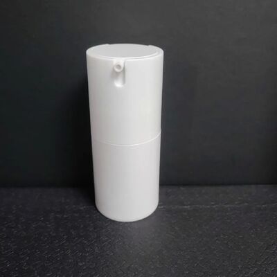 Luxury Rechargeable 30ml Cosmetico Bianco Plastica Aspirapolvere Cosmetico Siero Lozione Bottiglia senza aria con Pompa Sprayer