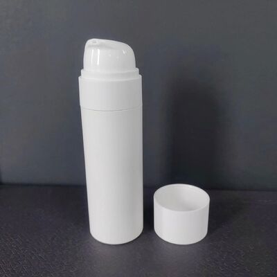 Confezione del logo personalizzato Plastico per la cura della pelle Contenitore senza aria Shampoo per capelli Olio per il corpo Lozione per il vuoto Imballaggio Bottiglia Vaso senza aria