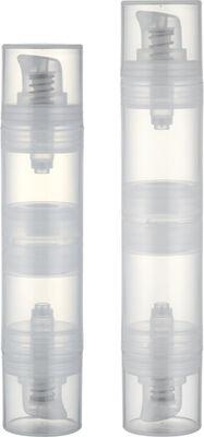 Pompa per lozione crema trasparente su due lati da 20 ml 30 ml per cosmetici