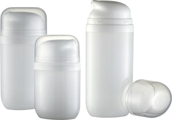 Pompa per lozione crema trasparente su due lati da 20 ml 30 ml per cosmetici