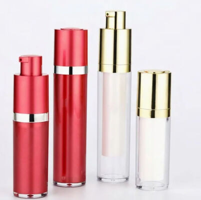 Plastica PP vuoto Cosmetico Pompa senza aria Lozione Serum Bottiglia K25-1 10ml 15ml