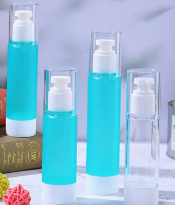 Plastica PP vuoto Cosmetico Pompa senza aria Lozione Serum Bottiglia K25-1 10ml 15ml