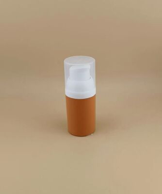 Nuovo design bottiglia di plastica senza aria e comodità di viaggio con copertura trasparente