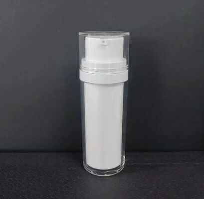 Flascia di pompa cosmetica senza aria riempiebile con spuma di acqua di lusso per la cura della pelle