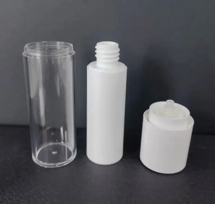 Flascia di pompa cosmetica senza aria riempiebile con spuma di acqua di lusso per la cura della pelle