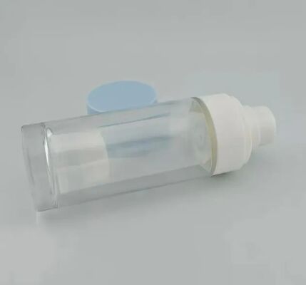 Dispensatore di siero in bottiglia con pompa di lozione senza aria in vetro 15 ml 30 ml 50 ml
