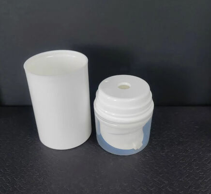 Bottiglia di vetro rotonda con pompa di lozione spray crema bottiglia di vetro cosmetica con pompa