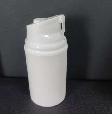 Bottiglia di vetro rotonda con pompa di lozione spray crema bottiglia di vetro cosmetica con pompa