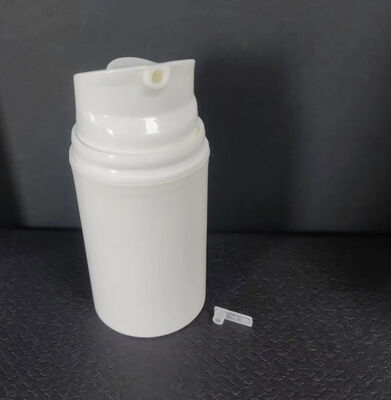 Bottiglia di vetro rotonda con pompa di lozione spray crema bottiglia di vetro cosmetica con pompa