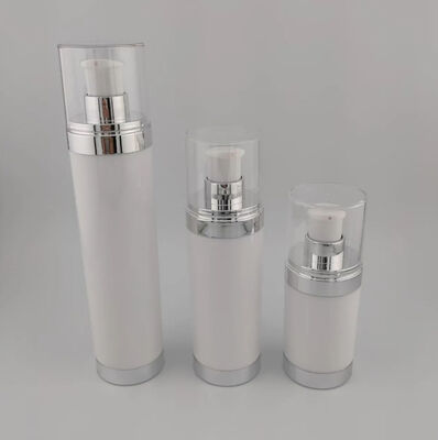 Bottine di pompe di lozione a vuoto senza aria per la distribuzione di spray cosmetici per la cura della pelle