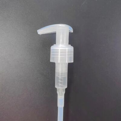 Testa della pompa 2cc Dispenser Lotion Pump 28/410 Silver lucido metallizzato