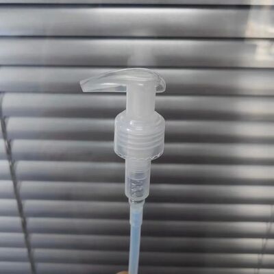 Testa della pompa 2cc Dispenser Lotion Pump 28/410 Silver lucido metallizzato