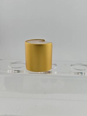Tappo di chiusura superiore con disco opaco in plastica PP per bottiglia di plastica