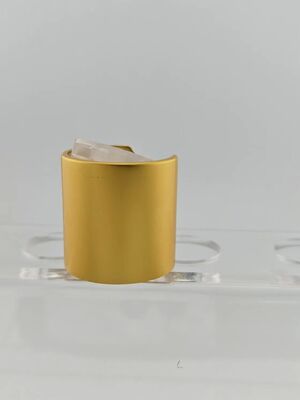 Tappo di chiusura superiore con disco opaco in plastica PP per bottiglia di plastica