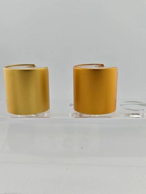 Tappo di chiusura superiore con disco opaco in plastica PP per bottiglia di plastica
