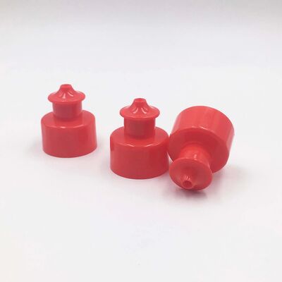 Tappi di bottiglia con tappo push pull in plastica da 28 mm
