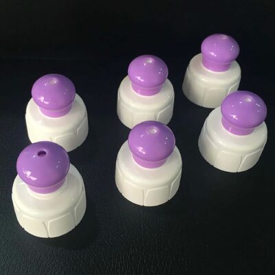 24/410 28/410 Chiusura liscia Bottiglia per sport acquatici di plastica con tappo a spinta