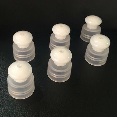Tappo per bottiglia in plastica a colori personalizzati Tappo push pull per bottiglia 24/410 28/400