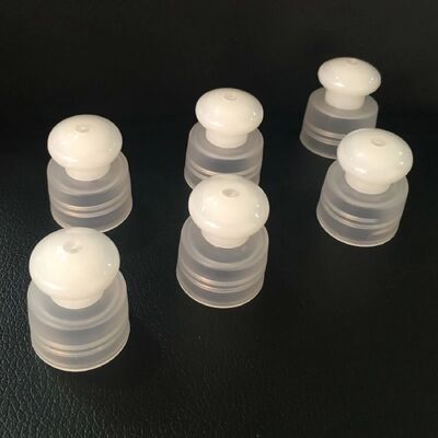 Tappo per bottiglia in plastica a colori personalizzati Tappo push pull per bottiglia 24/410 28/400