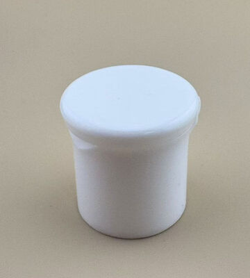 Tappo della bottiglia cosmetica bianco 28 mm Tappo della bottiglia di plastica rotonda per il liquido per il lavaggio a mano