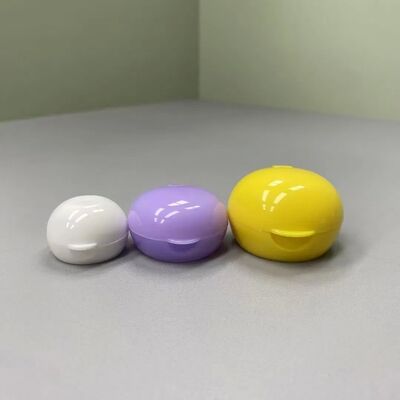 Plastico PP colorato di detersivo per viti Flip Top Cap liquido shampoo bottiglia