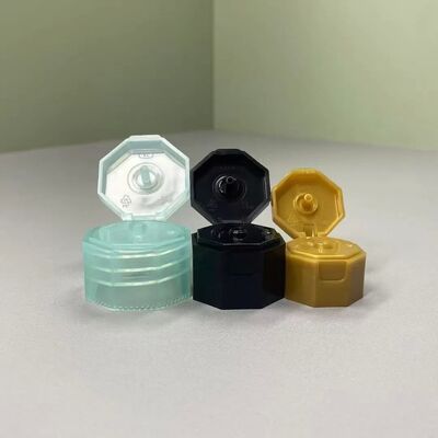Plastico PP Matte 24/410 Detergente a vite Flip Top Cap Liquid Shampoo Flascia