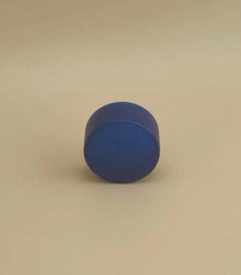 Design delicato tappo in plastica blu scuro per flaconi di prodotti per la cura della pelle