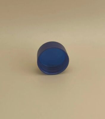 Design delicato tappo in plastica blu scuro per flaconi di prodotti per la cura della pelle
