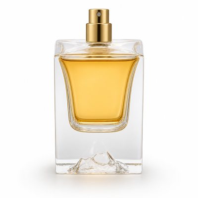 Vaso profumo vuoto di alta qualità, super chiaro, 50 ml, bottiglia di profumo di vetro.
