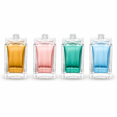 Vendita calda imballaggio cosmetico personalizzato bottiglia di vetro durevole da 100 ml bottiglia di profumo