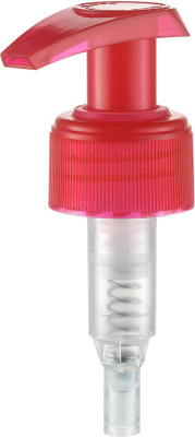 Colore rosso di 24mm della lozione dell'erogatore funzione di plastica di bambù della pompa di multi