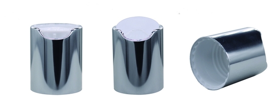 Cima di alluminio cosmetica del disco dell'oro, K901-5 Flip Top Bottle Lids Nonspill