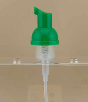 Nuovo design pompa di schiuma verde K503 per bottiglie cosmetiche