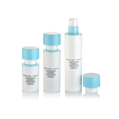 Flacone spray con pompa airless per lozione, crema, siero, in plastica per cosmetici e cura della pelle