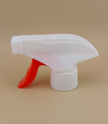 PP Plastico bianco sparatutto pompa spruzzatore pulsante rosso K101-8 per l'industria chimica