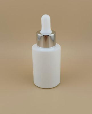 Nuovo Disegno Bianco Matto Rotondo Bottiglia Dropper K-GBL30 per Essence